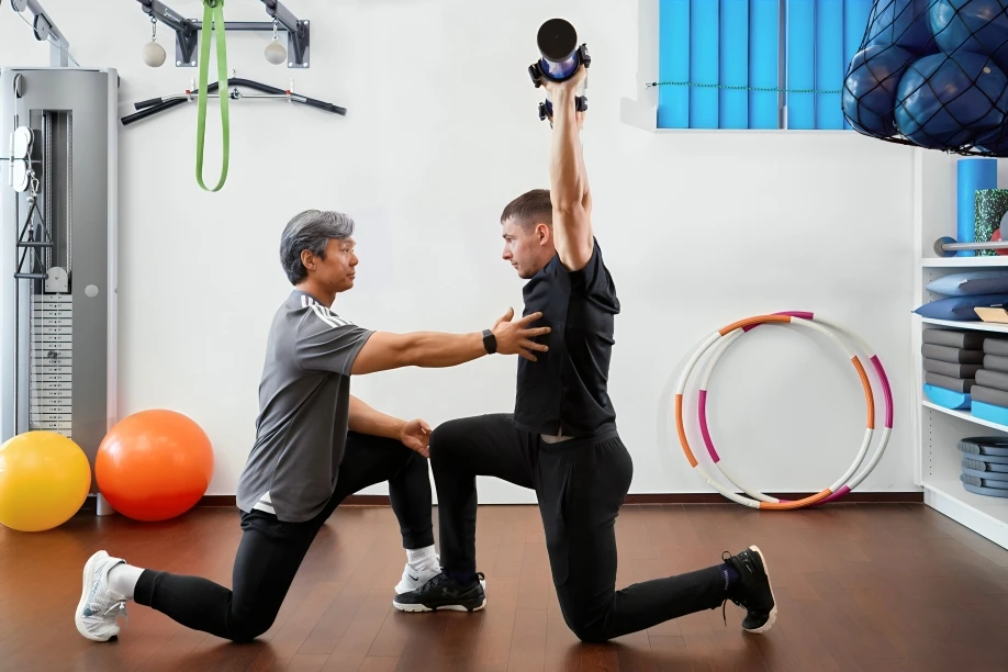 Physiotherapie Physio Prävent in Dortmund Personal Training mit Patient